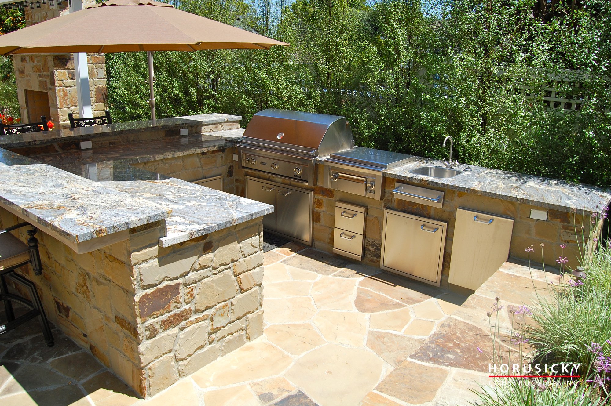 Outdoor Kitchens And Bbq Grills Horusicky Construction
